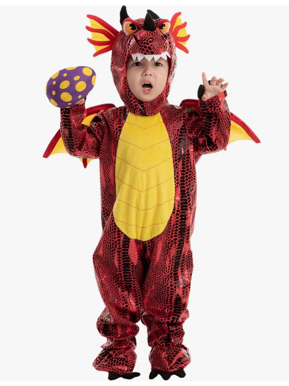 Red Dragon Kids Halloween Costume